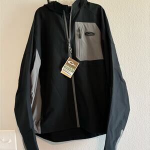 Drake NEW Black Soft Shell Jacket size Large Moisture wicking